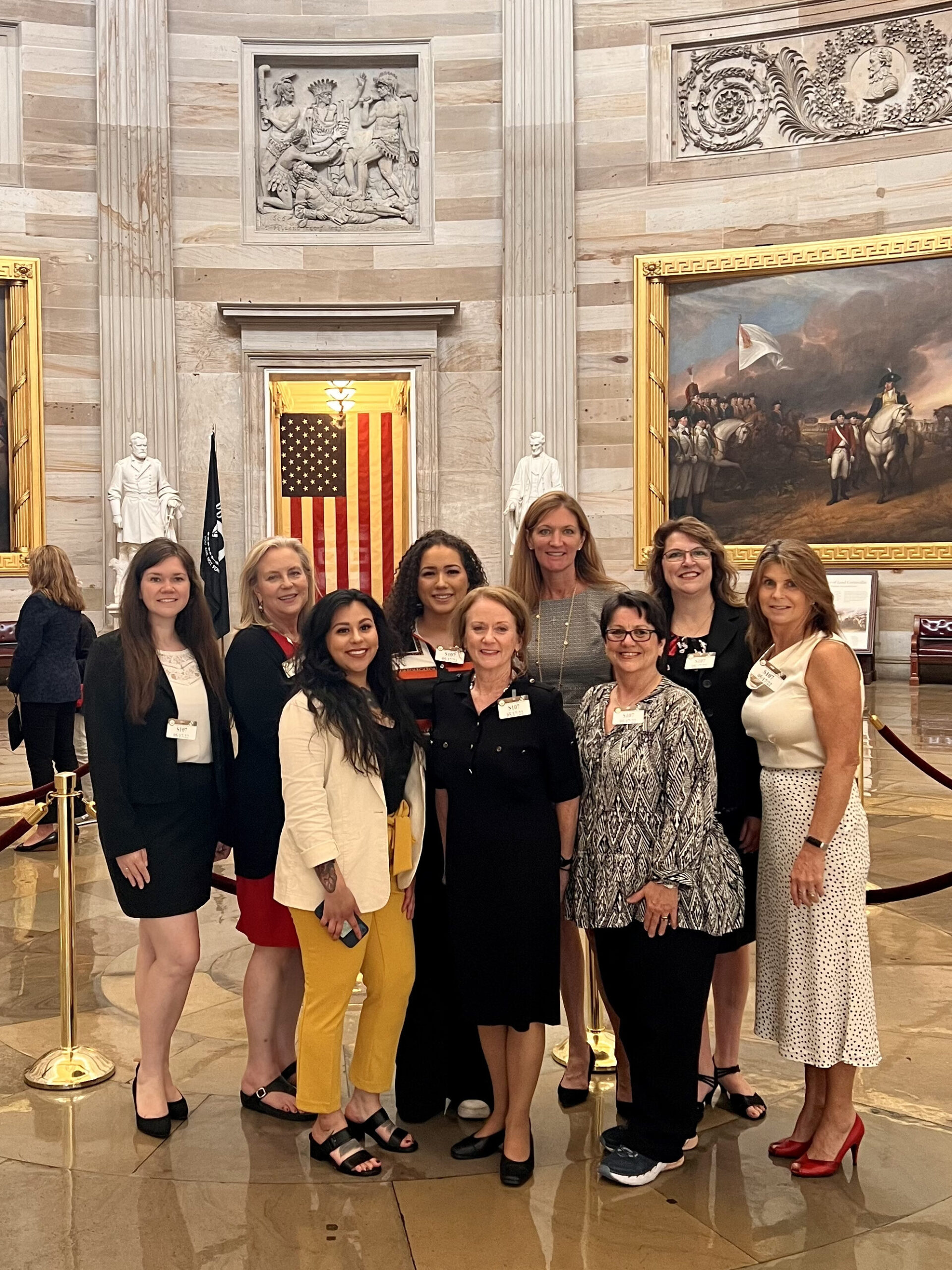 2022 Ready to Lead NH Class inside the US Capitol